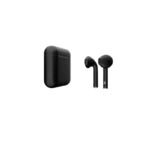 i12 TWS Airpods matte black – 5.0 Touch Control Eurbudsear-buds