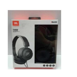 JBL T450 On-Ear Headphones Headsets Pure Bass Sound With Microphone