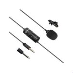 BOYA BY-M1 Microphone Omni-Directional Lavalier Universal Clip-on Microphone